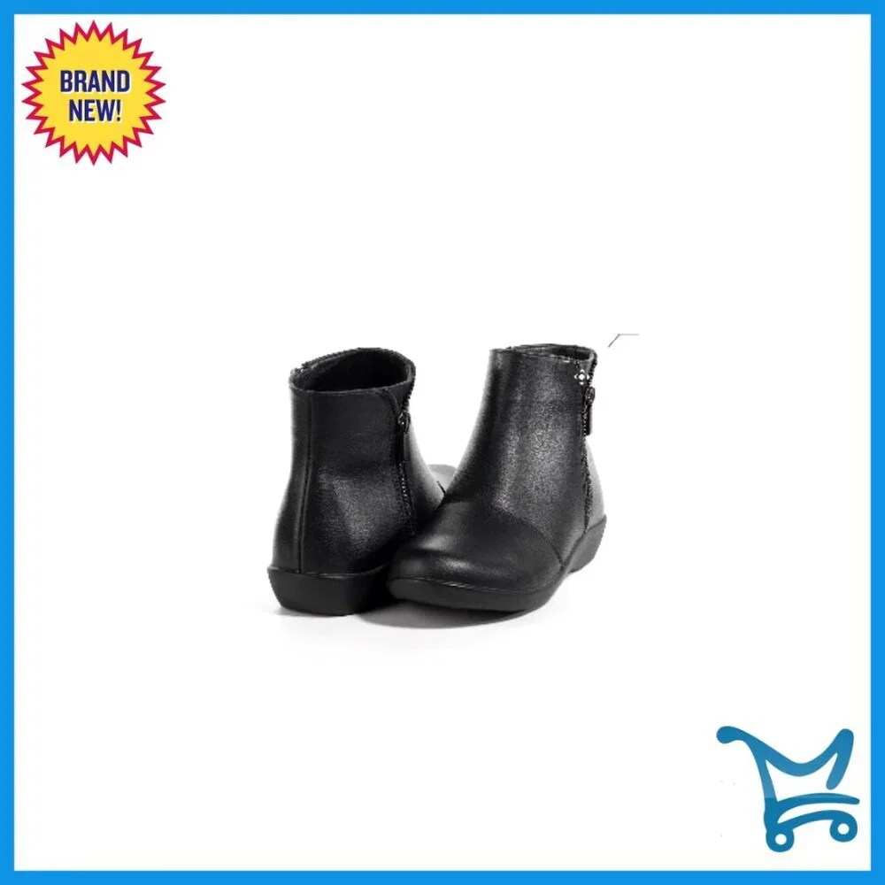 Women's Ankle Boots Flat Booties Comfortable Walking Casual Short Boots
